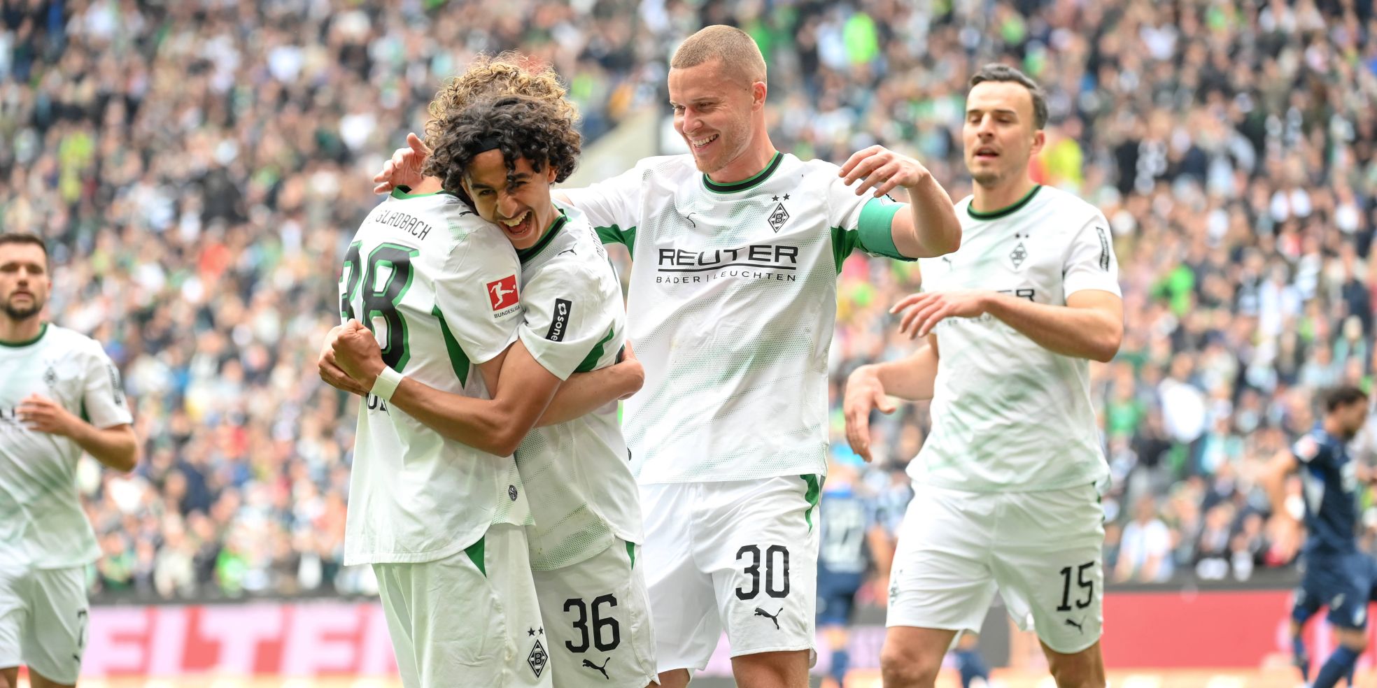 Gladbach: Wael Mohya trifft für Borussia Mönchengladbach