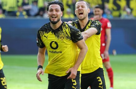 Erfolgreich bei Borussia Dortmund: Ramy Bensebaini und Waldemar Anton