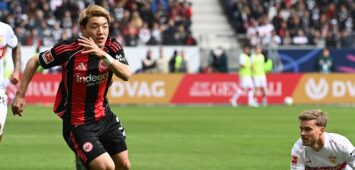 Maximilian MITTELSTAEDT Mittelstädt S gegen Ritsu DOAN F Aktion, Zweikampf, Fussball 1. Bundesliga Saison 2025/2026, 34.Spieltag, Spieltag34, matchday34, Eintracht Frankfurt F - VfB Stuttgart S 2-2 am 16.05.2026 Deutsche Bank Park Frankfurt. DFL regulations prohibit any use of photographs as image sequences and/or quasi-video Â *** Maximilian MITTELSTAEDT Mittelstädt S vs Ritsu DOAN F Action, duel, Football 1 Bundesliga Season 2025 2026, 34 Matchday, Matchday34, matchday34, Eintracht Frankfurt F VfB Stuttgart S 2 2 am 16 05 2026 Deutsche Bank Park Frankfurt DFL regulations prohibit any use of photographs as image sequences and or quasi video Â
