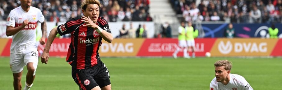 Maximilian MITTELSTAEDT Mittelstädt S gegen Ritsu DOAN F Aktion, Zweikampf, Fussball 1. Bundesliga Saison 2025/2026, 34.Spieltag, Spieltag34, matchday34, Eintracht Frankfurt F - VfB Stuttgart S 2-2 am 16.05.2026 Deutsche Bank Park Frankfurt. DFL regulations prohibit any use of photographs as image sequences and/or quasi-video Â *** Maximilian MITTELSTAEDT Mittelstädt S vs Ritsu DOAN F Action, duel, Football 1 Bundesliga Season 2025 2026, 34 Matchday, Matchday34, matchday34, Eintracht Frankfurt F VfB Stuttgart S 2 2 am 16 05 2026 Deutsche Bank Park Frankfurt DFL regulations prohibit any use of photographs as image sequences and or quasi video Â