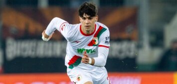 Augsburgs 21 Rodrigo Duarte RIBEIRO. Fussball: Augsburg - Suttgart 2:5. Fußball Bundesliga, FC Augsburg - VfB Stuttgart, 27.Spieltag, Saison 2025-2026, am 22.03.2026 in Augsburg, W W K A R E N A, Deutschland. Quelle / Copyright / Credit : Oryk HAIST *** Augsburgs 21 Rodrigo Duarte RIBEIRO Soccer Augsburg Suttgart 2 5 Soccer Bundesliga, FC Augsburg VfB Stuttgart, Matchday 27, Season 2025 2026, on 22 03 2026 in Augsburg, W W K A R E N A, Germany Source Copyright Credit Oryk HAIST xFUSSBALL-AUGSBURG-STUTTGARTx