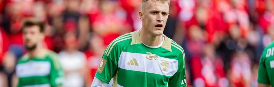 Widzew Lodz Vs Lechia Gdansk in Lodz, Poland - 09 May 2026 Tomas Bobcek of Lechia seen during the Polish PKO BP Ekstraklasa League match between Widzew Lodz and Lechia Gdansk at Widzew Lodz Municipal Stadium. Final score Widzew Lodz 3:1 Lechia Gdansk. Lodz Poland Copyright: xMikolajxBarbanellx/xSOPAxImagesx MBarbanell_WIDvLGD_09052026_21