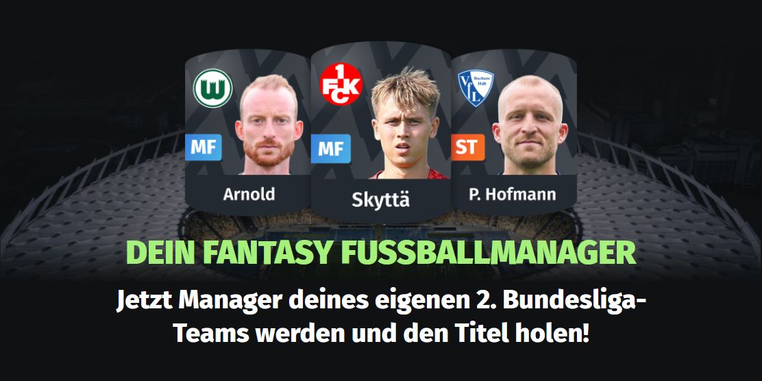Comduo: Der Fußball Manager zur 2. Bundesliga