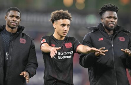 Eliesse Ben Seghir von Bayer 04 Leverkusen