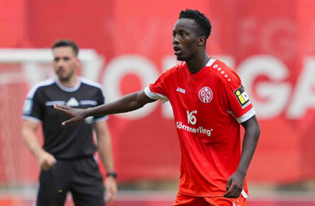 Alynho Haidara in seinem ersten Testspiel bei Mainz 05.