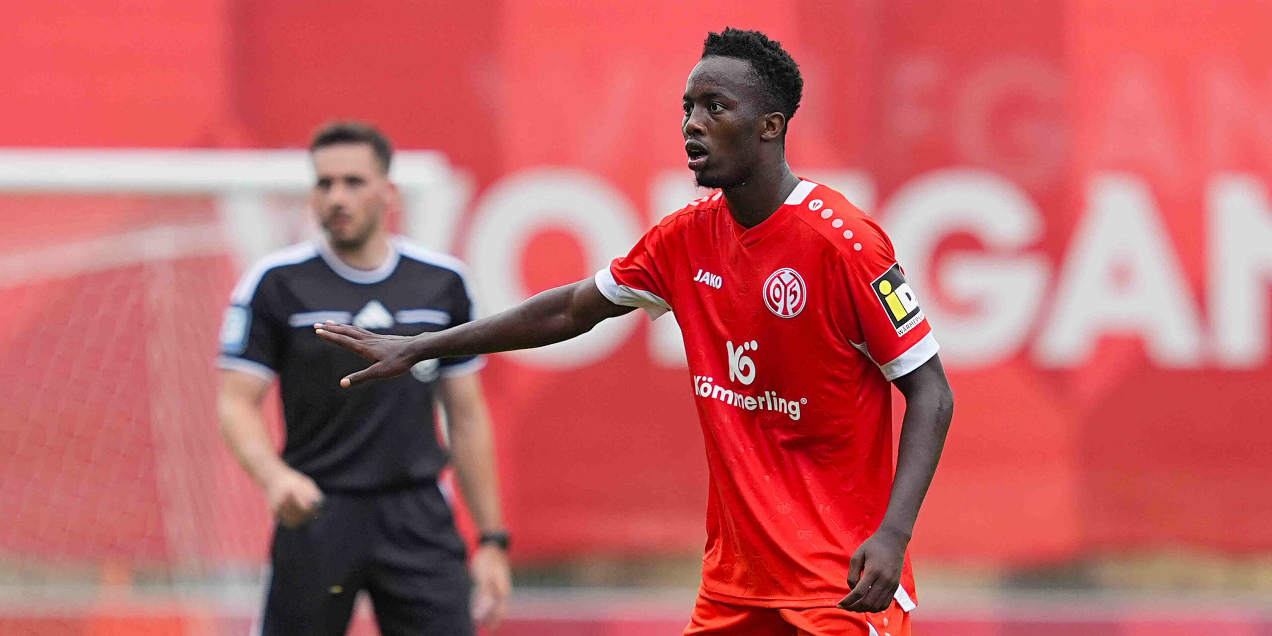 Alynho Haidara in seinem ersten Testspiel bei Mainz 05.