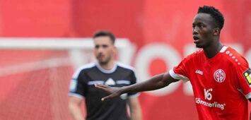 17.07.2026, xydrx, Fußball, Testspiel, 1. FSV Mainz 05 - 1. FC Kaiserslautern, Saison 2026 2027, Stadion am Bruchweg: Alynho Haidara 1.FSV Mainz 05, 39 DFB regulations prohibit any use of photographs as image sequences and or quasi-video. *** July 17, 2026, xydrx, Soccer, Friendly Match, 1 FSV Mainz 05 1 FC Kaiserslautern, 20262027 Season, Stadion am Bruchweg, Alynho Haidara, 1 FSV Mainz 05, 39. DFB regulations prohibit any use of photographs as image sequences and/or quasi-video. Copyright: HMBxMedia/YannisxDreimann