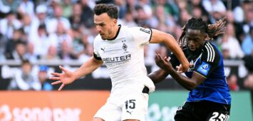 Haris Tabakovic im Spiel Gladbach - HSV