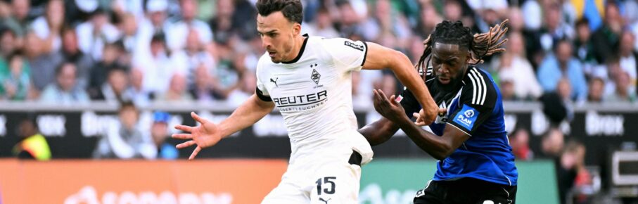 Haris Tabakovic im Spiel Gladbach - HSV
