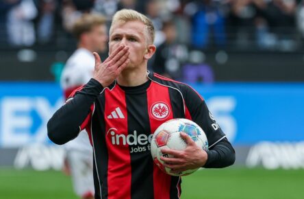 Jonathan Burkardt von Eintracht Frankfurt