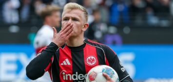 Jonathan Burkardt von Eintracht Frankfurt