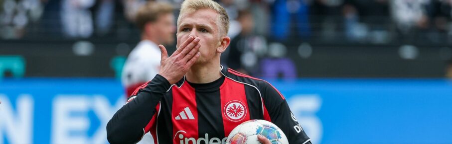 Jonathan Burkardt von Eintracht Frankfurt
