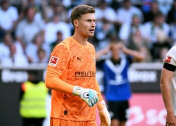 Gladbach-Keeper Moritz Nicolas