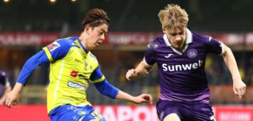 Neuzugang: Nathan de Cat von der TSG Hoffenheim (r.)
