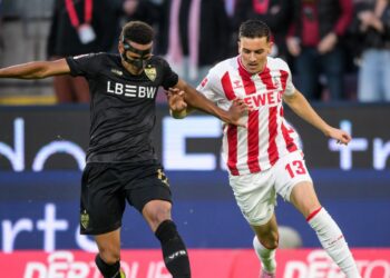 Said El Mala im Spiel 1. FC Köln gegen VfB Stuttgart
