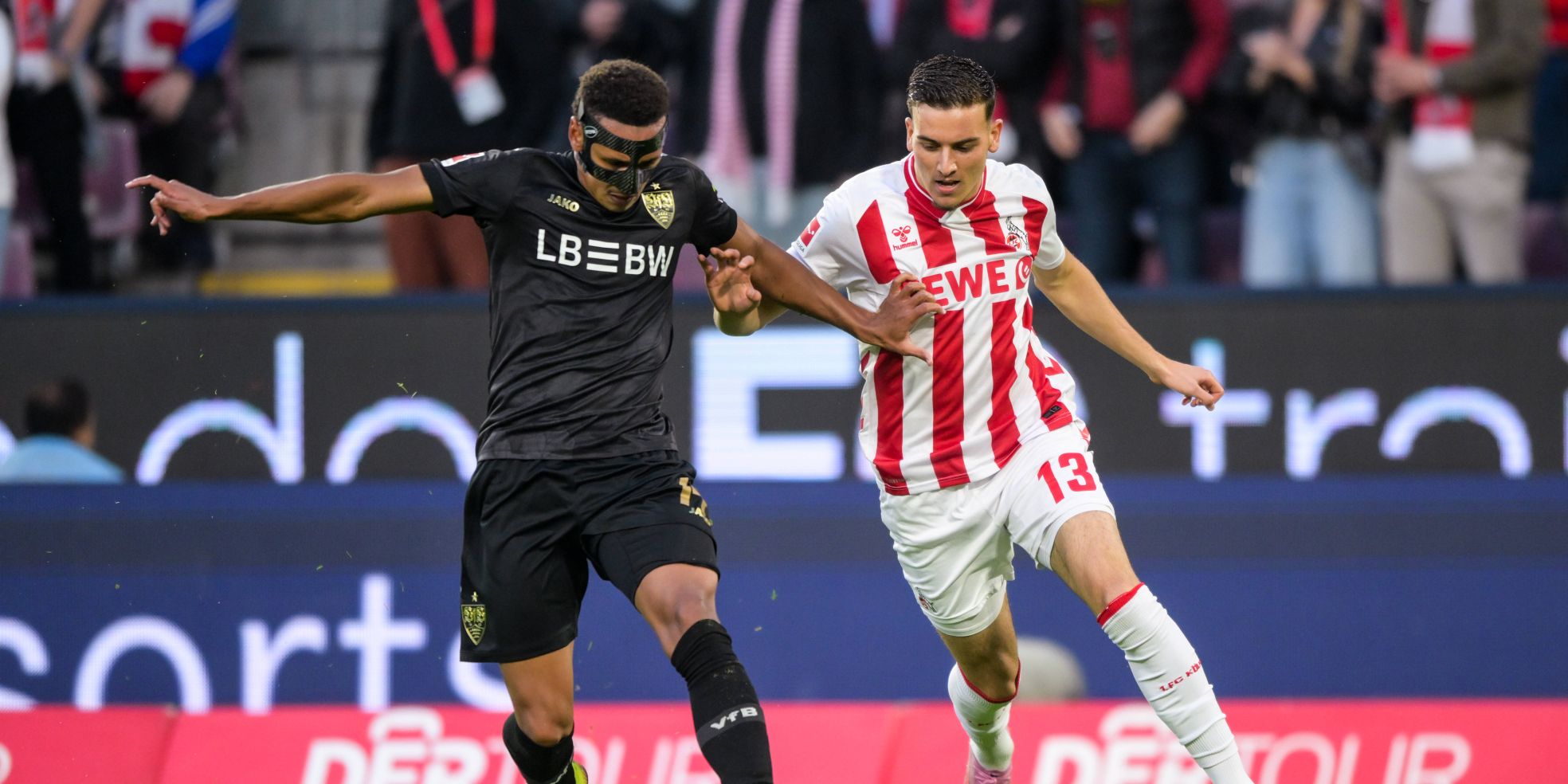 Said El Mala im Spiel 1. FC Köln gegen VfB Stuttgart