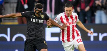 Said El Mala im Spiel 1. FC Köln gegen VfB Stuttgart