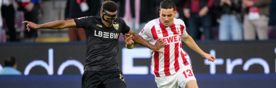Said El Mala im Spiel 1. FC Köln gegen VfB Stuttgart