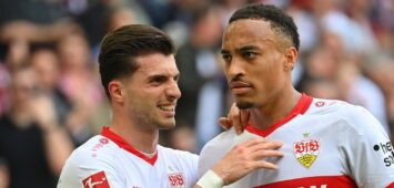 VfB Stuttgart: Leonidas Stergiou und Jamie Leweling