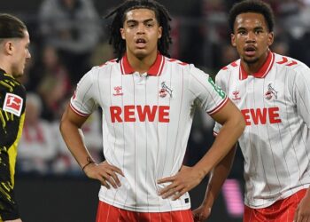Gehen beim 1. FC Köln ins zweite Bundesliga-Jahr: Jahmai Simpson-Pusey und Youssoupha Niang