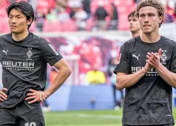 Hugo Bolin (rechts im Bild) gilt bei Gladbach als Gewinner der Vorbereitung