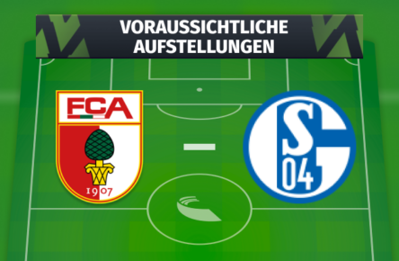 FC Augsburg - Schalke 04: Voraussichtliche Aufstellungen