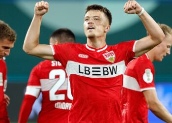 Im DFB-Pokal einer der Gewinner beim VfB Stuttgart