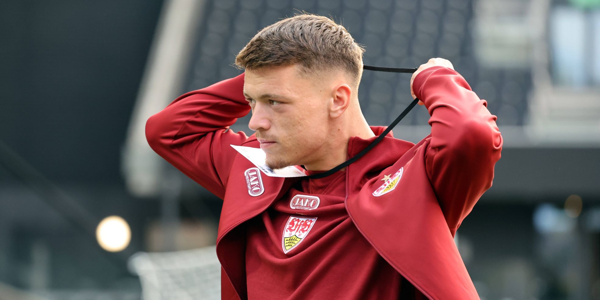 Dzenan Pejcinovic vom VfB Stuttgart