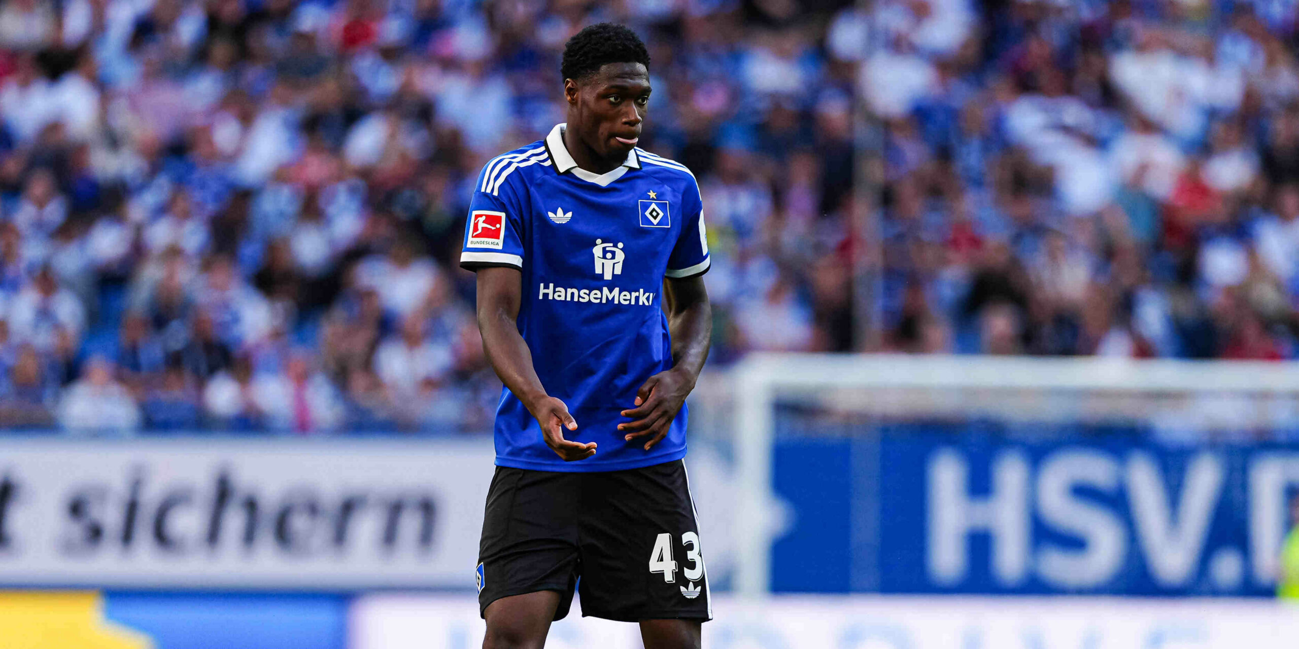 Shafiq Nandja hofft auf den Durchbruch beim HSV.