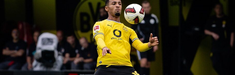 Ethan Nwaneri 18 Borussia Dortmund, Borussia Dortmund vs. SC Paderborn 07, Fussball, 1. Bundesliga, 03. Spieltag, 12.09.2026 DFB regulations prohibit any use of photographs as image sequences and/or quasi-video Dortmund Nordrhein-Westfalen Deutschland *** Ethan Nwaneri, 18, Borussia Dortmund Borussia Dortmund vs. SC Paderborn 07 soccer Bundesliga 1 Matchday 3 September 12, 2026. DFB regulations prohibit any use of photographs as image sequences and/or quasi-video. Dortmund, North Rhine-Westphalia, Germany Copyright: xkolbert-press/MarcxNiemeyerx