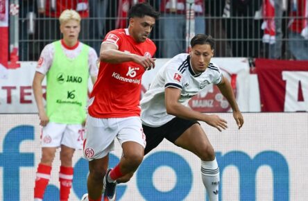 Nadiem Amiri (Mainz 05) und Younes Ebnoutalib (Eintracht Frankfurt) besitzen unterschiedliche Perspektiven