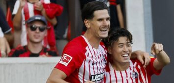 Erfolgreich mit dem SC Freiburg: Igor Matanovic und Yuito Suzuki