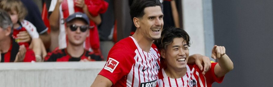 Erfolgreich mit dem SC Freiburg: Igor Matanovic und Yuito Suzuki