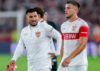 Mäßiger Start mit dem VfB Stuttgart: Deniz Undav und Ermedin Demirovic