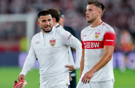 Mäßiger Start mit dem VfB Stuttgart: Deniz Undav und Ermedin Demirovic