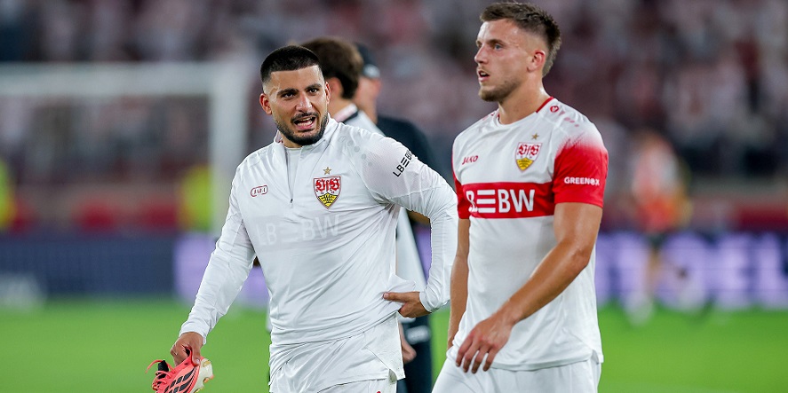 Mäßiger Start mit dem VfB Stuttgart: Deniz Undav und Ermedin Demirovic