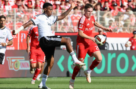 Michel Aebischer bei seiner Bundesliga-Premiere für Union Berlin.
