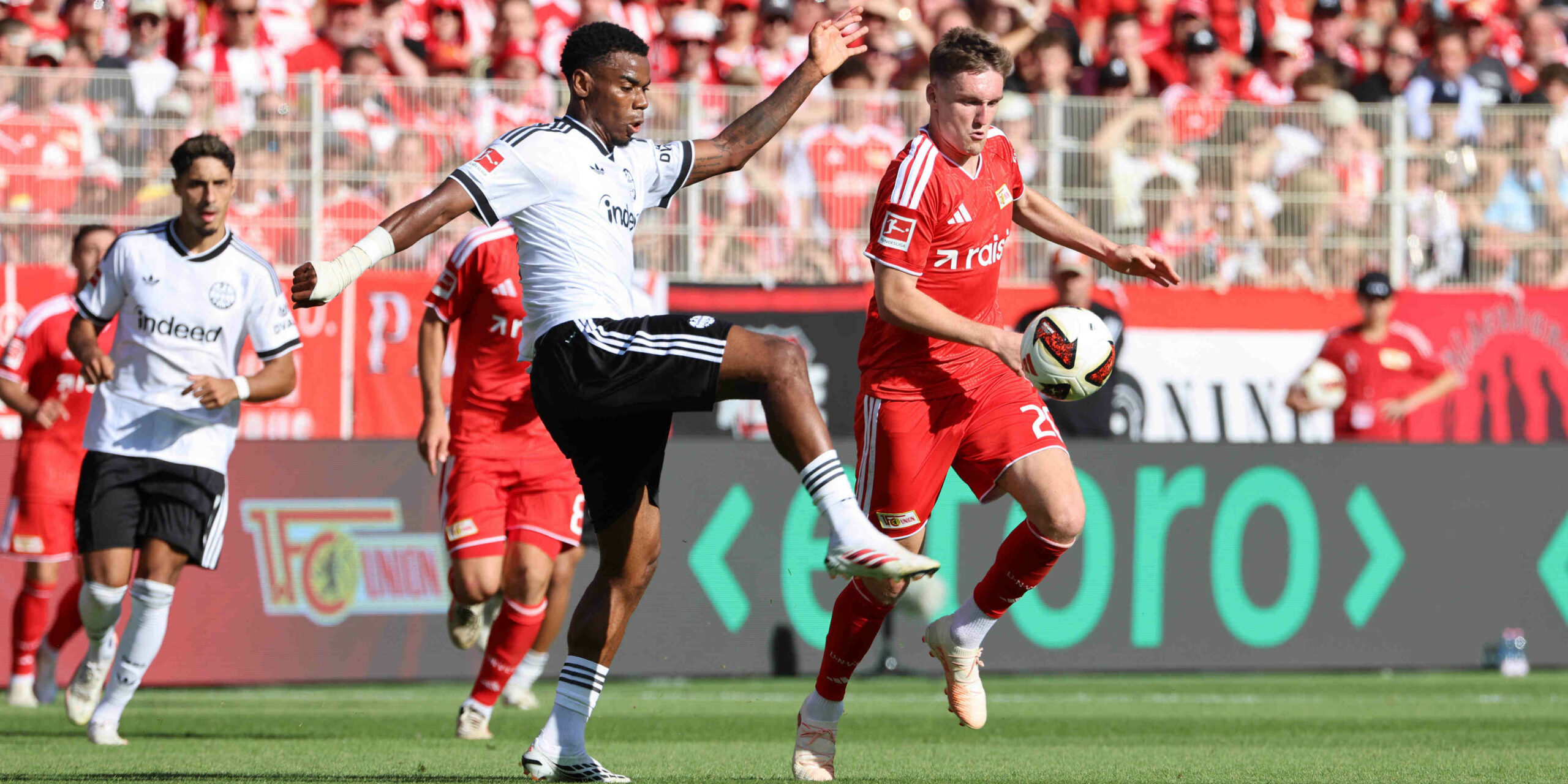 Michel Aebischer bei seiner Bundesliga-Premiere für Union Berlin.
