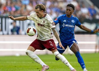 Calvin Brackelmann vom FC Augsburg