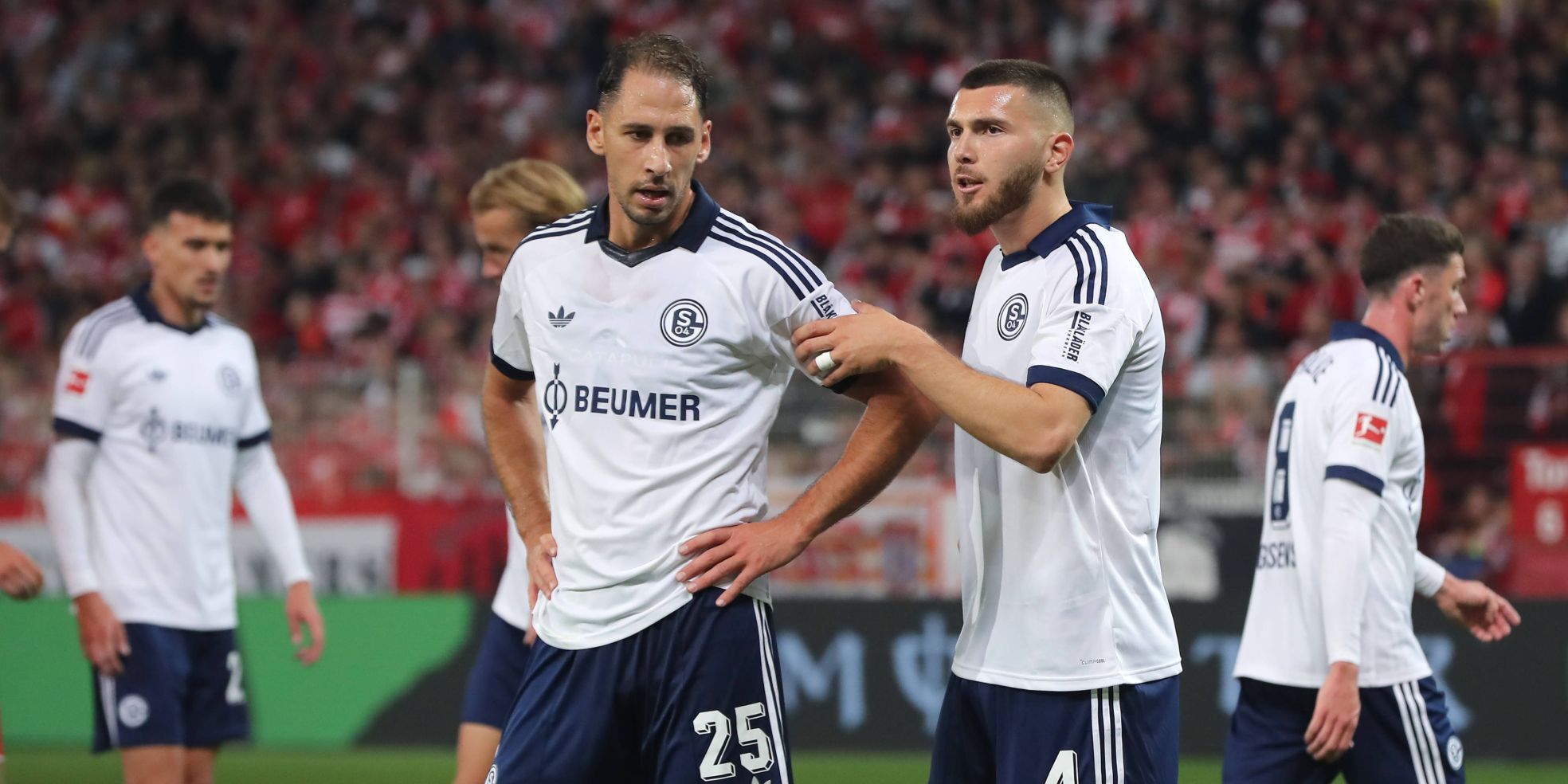 Nicola Katic und Hasan Kurucay vom FC Schalke 04 überzeugen