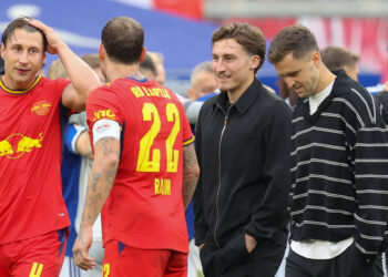 Nähern sich bei RB Leipzig nach ihren Verletzungen den Comebacks: Christoph Baumgartner und Rocco Reitz