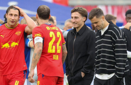 Nähern sich bei RB Leipzig nach ihren Verletzungen den Comebacks: Christoph Baumgartner und Rocco Reitz