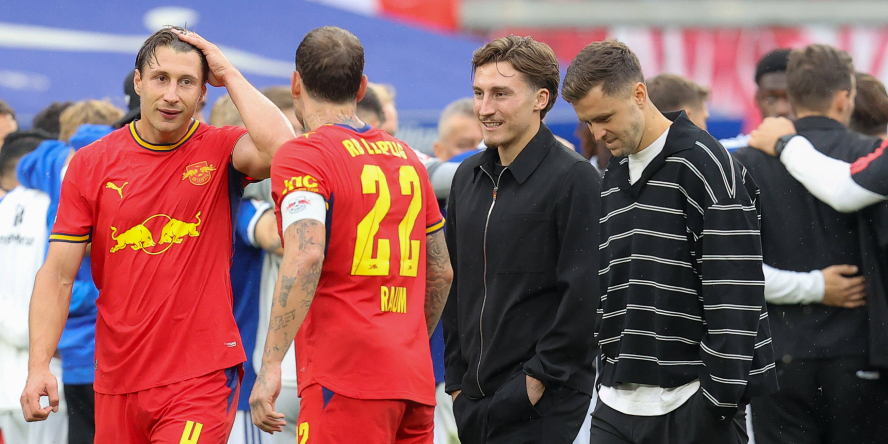 Nähern sich bei RB Leipzig nach ihren Verletzungen den Comebacks: Christoph Baumgartner und Rocco Reitz