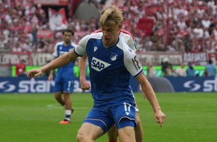 Nathan de Cat von der TSG Hoffenheim