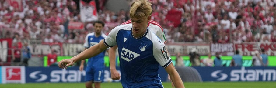 Nathan de Cat von der TSG Hoffenheim