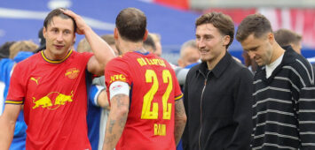 Nähern sich bei RB Leipzig nach ihren Verletzungen den Comebacks: Christoph Baumgartner und Rocco Reitz