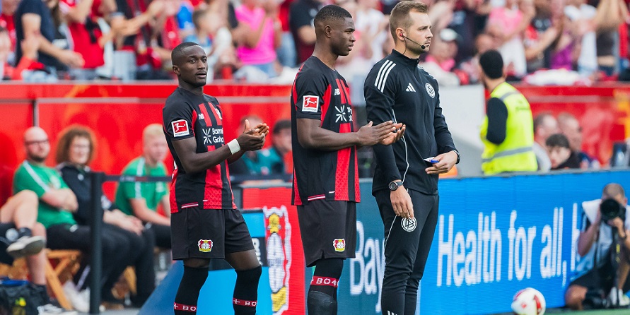Moussa Diaby findet bei Bayer Leverkusen noch nicht zu alter Stärke