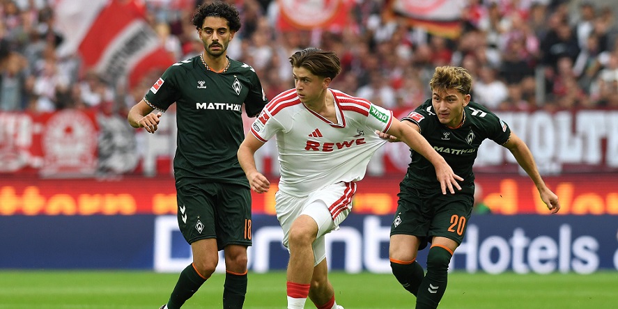 Mikey Moore (1. FC Köln) und Chuki (Werder Bremen) verlieren bei Comunio an Wert