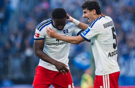 Martin Adeline (rechts) kehrt beim HSV aufgrund von Ausfällen in die Startelf zurück