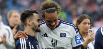 HSV: Fabio Vieira und Yussuf Poulsen